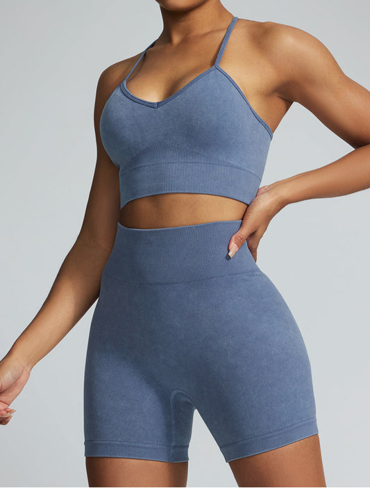 Aloura - Arctic Shorts (Navy Blau)