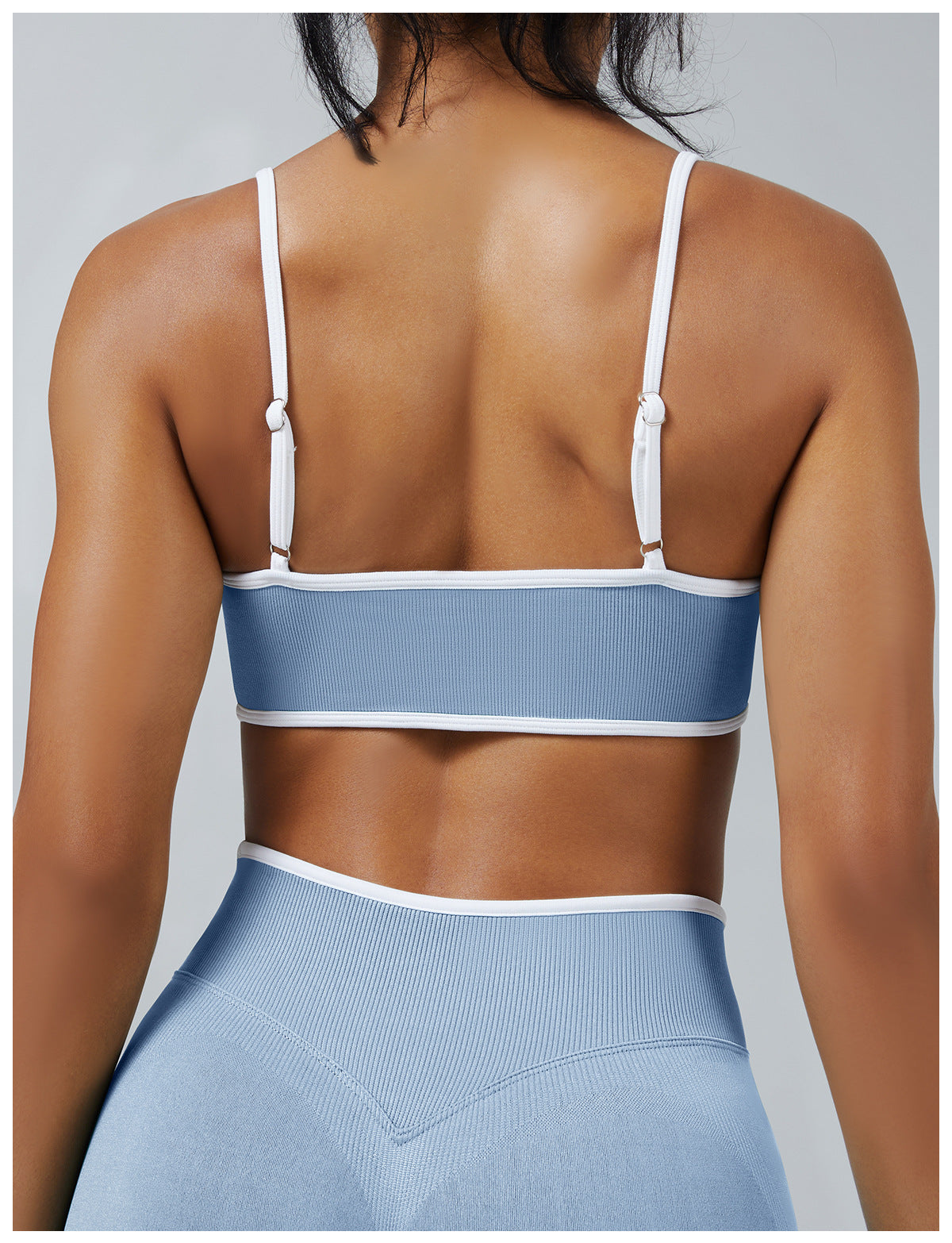 Aloura - Women Gym Bra (Baby Blau)