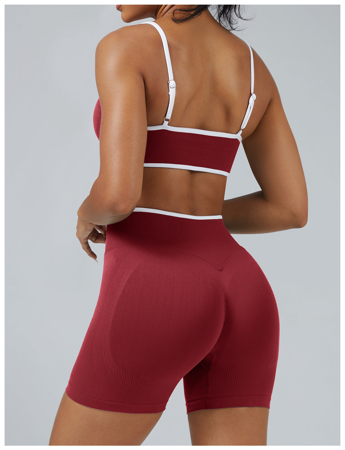 Aloura - Women Gym Bra (Kirsch Rot)