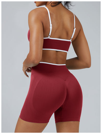 Aloura - Women Gym Bra (Kirsch Rot)